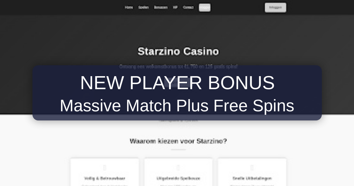 Starzino Casino UK